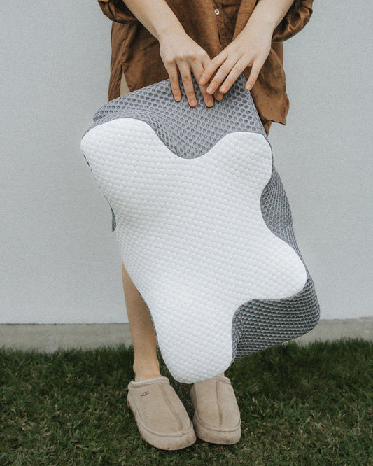 Dream Sleep Posture Pillow - Grey